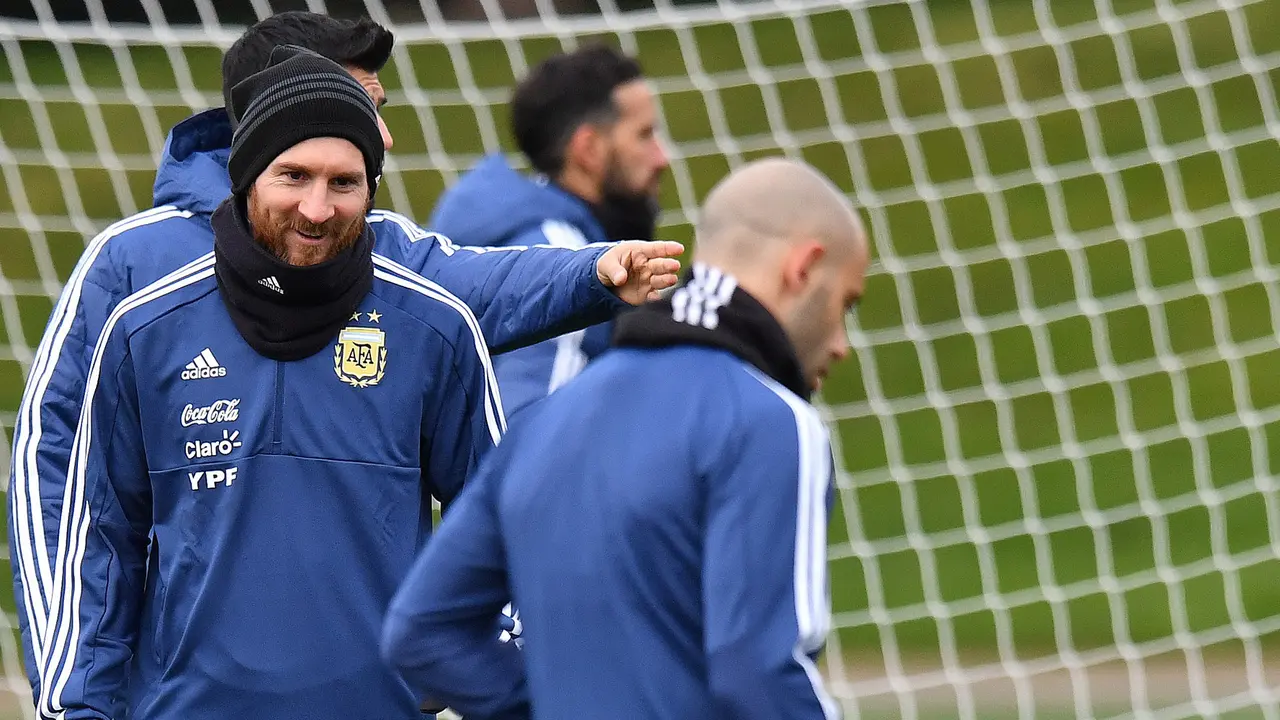 Lionel Messi Bersiap Untuk Pertandingan Persahabatan Argentina