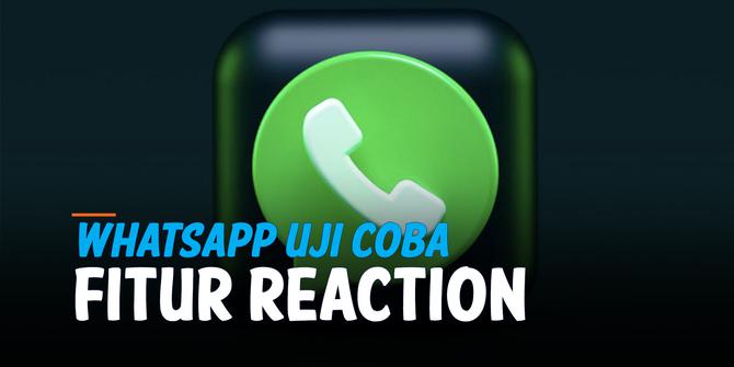 VIDEO: WhatsApp Uji Coba Fitur Reaction, Kapan Dirilis?