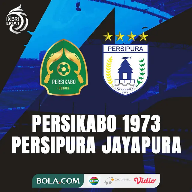 BRI Liga 1 - Persikabo 1973 Vs Persipura Jayapura