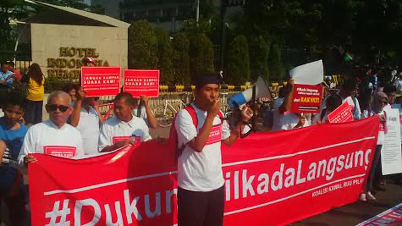 Koalisi Kawal RUU Pilkada Minta SBY Batalkan Pemilu Tak Langsung