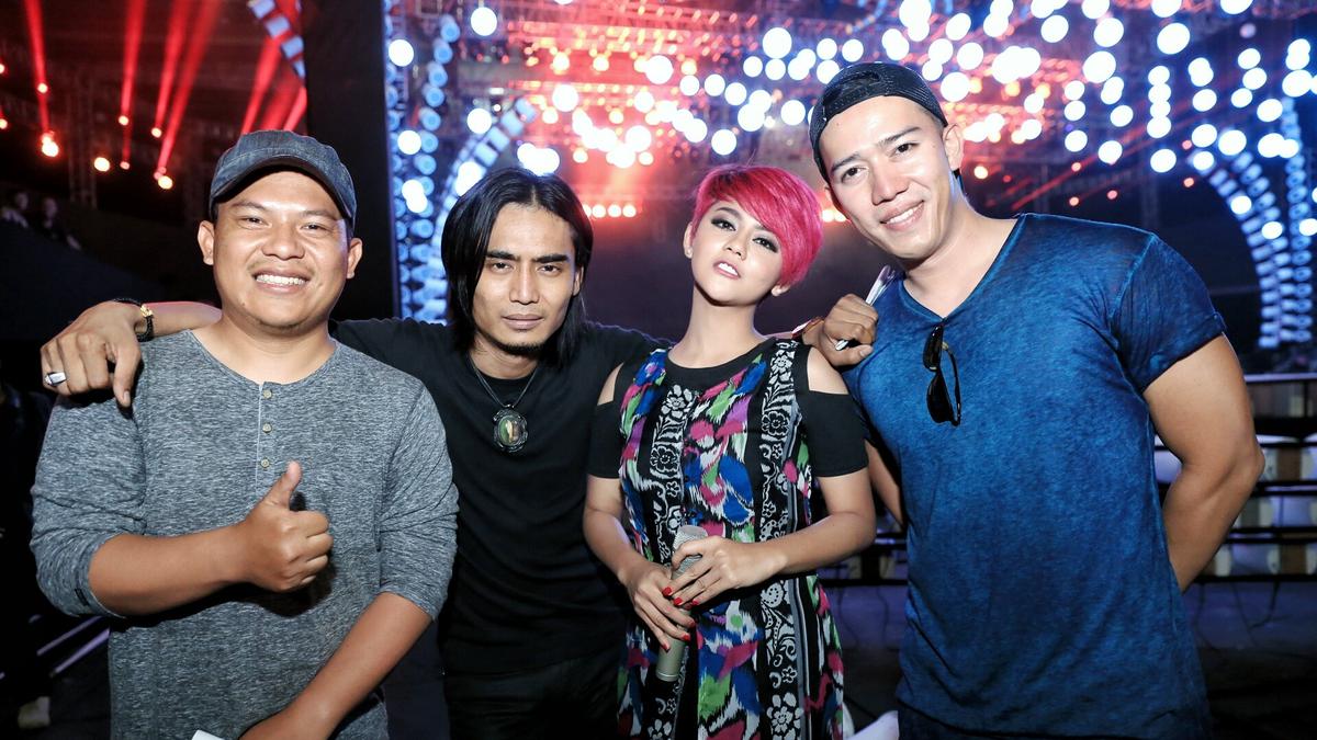 Wali, Setia Band dan Repvblik Manggung Bareng di HUT 26 SCTV