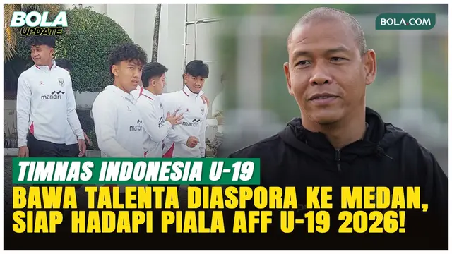 Timnas Indonesia U-19 Siap Berjuang di Piala AFF 2026, Nova Arianto Andalkan 23 Pemain!