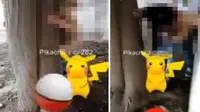 Seorang pria asal London tak sengaja menemukan pasangan mesum saat bermain Pokemon Go. (Foto: Mirror)