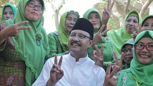 Calon Gubernur Jawa Timur Saifullah Yusuf atau Gus Ipul