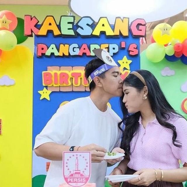 Erina Gudono saat Perayaan Ulang Tahun Kaesang Pangarep