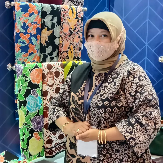 Pengusaha batik asal Malang, Siti Aslamiah. Foto: Dok Pribadi