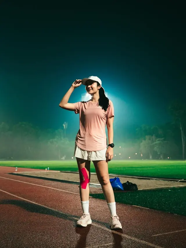 Febby Rastanty Latihan Lari Maraton