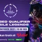 Saksikan Live Streaming Piala Presiden Esports Mobile Legends di Vidio, 13-16 Oktober 2022. (Sumber : dok. vidio.com)