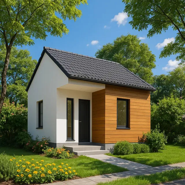 Model Rumah Minimalis 5x7 m di Desa