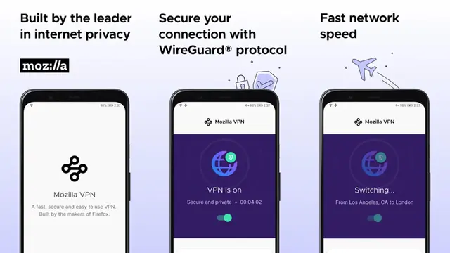 Aplikasi Mozilla VPN