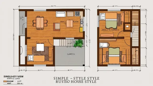 9 Contoh Gambar Denah Rumah Sederhana untuk Keluarga, Inspirasi Hunian Impian