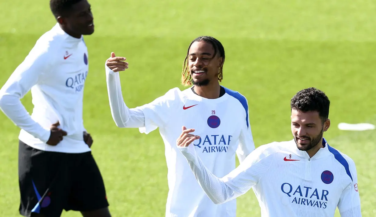 Laga putaran pertama antara PSG dan Atalanta akan berlangsung pada Kamis 18 September 2025, pukul 02.00 WIB dini hari. (FRANCK FIFE/AFP)