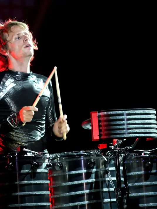 Setelah mengadakan konser di Inggris, Dominic Howard dan kawan-kawan akan melanjutkan tur di beberapa negara lain seperti Italia, Spanyol, serta portugal. (Bintang/EPA)