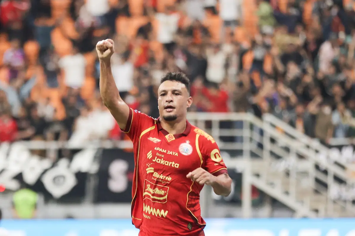 Alaaeddine Ajaraie - Persija Jakarta Vs PSM Makassar di BRI Super League 2025/2026