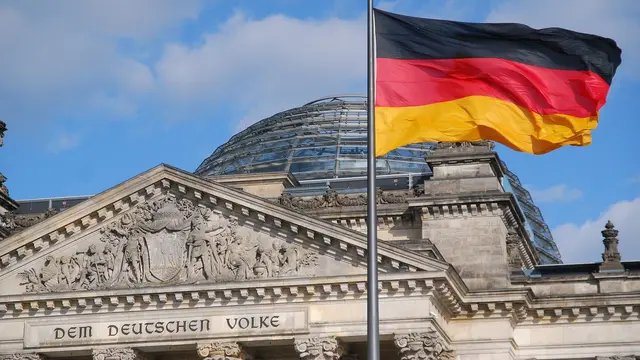 Ilustrasi Bendera Jerman