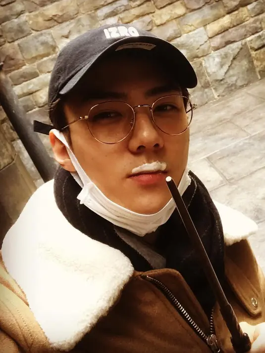 Sehun merupakan personel EXO yang kulitnya paling putih dan ia merupakan orang yang suka terlambat. (Foto: instagram.com/oohsehun)
