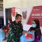Vaksinasi Dan Baksos Akabri 1999 Di Pulau Sangiang, Kabupaten Serang, Banten. (DOkumentasi Polda Banten).