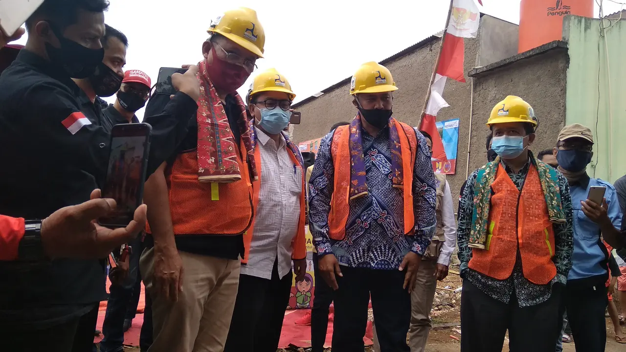 Kementerian PUPR menghadiri launching program Kotaku di Kelurahan Ciketing Udik, Bantargebang