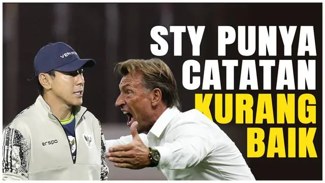 VIDEO: Shin Tae-yong Punya Catatan Kurang Baik dengan Pelatih Baru Arab Saudi, Herve Renard