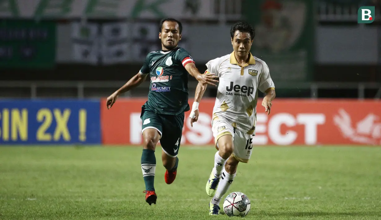 Berkat kemenangan tipis tersebut Dewa United pun berhak lolos ke semifinal dengan status juara grup Y, mengoleksi 7 poin. Adapun PSMS menempati posisi juru kunci dengan 1 poin saja. (Bola.com/Ikhwan Yanuar)