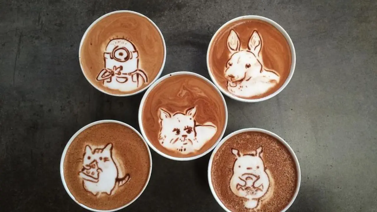 Intip Coffee Art yang Sanggup Bikin Pecinta Kopi Kagum!