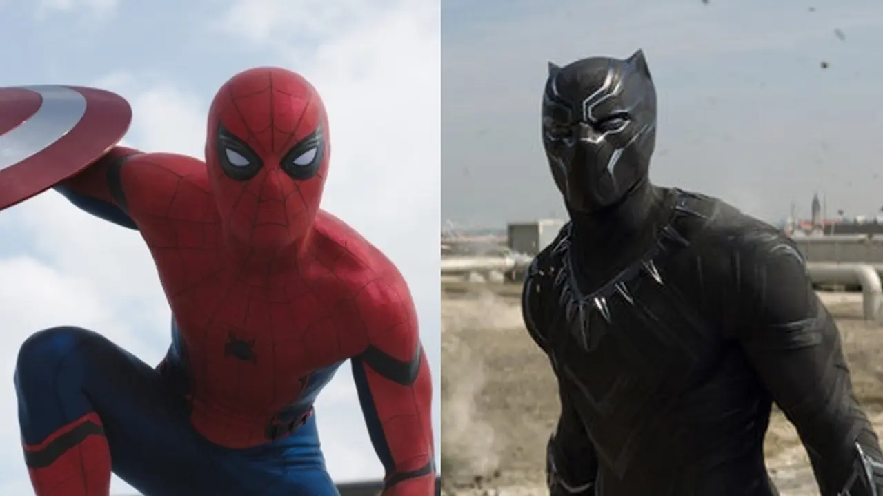 Spider-Man dan Black Panther