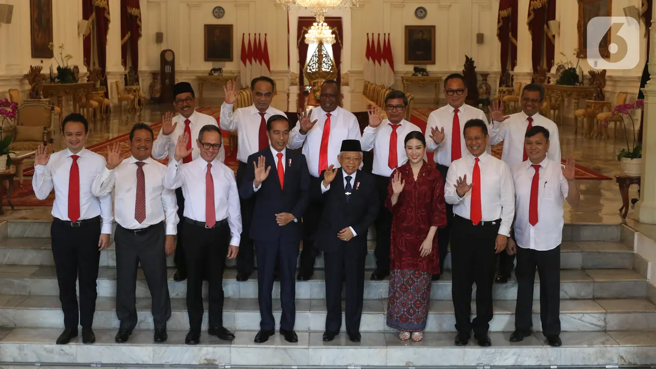 Jokowi Perkenalkan 12 Wakil Menteri Kabinet Indonesia Maju