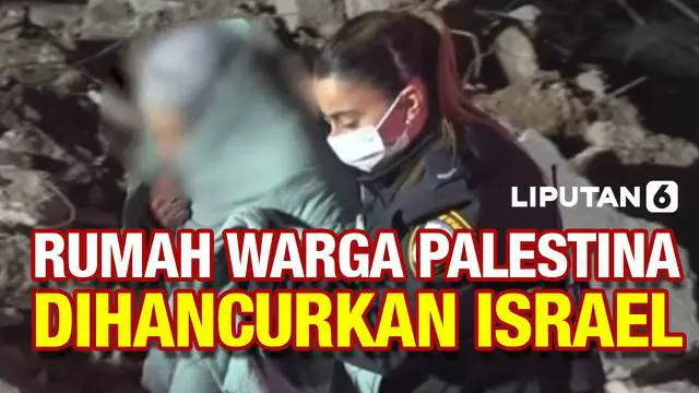 Rumah seorang warga Palestina di kawasan Sheikh Jarrah dihancurkan oleh pasukan Israel. Uni Eropa menilai penghancuran rumah warga Palestina sebagai pelanggaran hak asasi manusia Internasional.