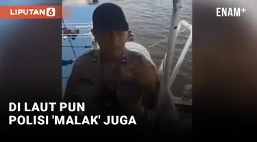 Polisi Laut Malak Bensin