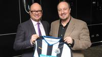 Rafael Benitez resmi melatih Newcastle United, Jumat (11/3/2016). (Newcastle United). 