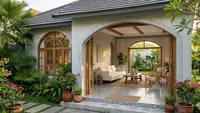 9 Inspirasi Rumah 1 Lantai dengan Ventilasi Silang yang Adem: Modern, Elegan, dan Sejuk Alami