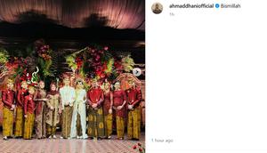 Unggahan Ahmad Dhani tentang pernikahan El Rumi dan Syifa Hadju. (Instagram/ ahmaddhaniofficial)