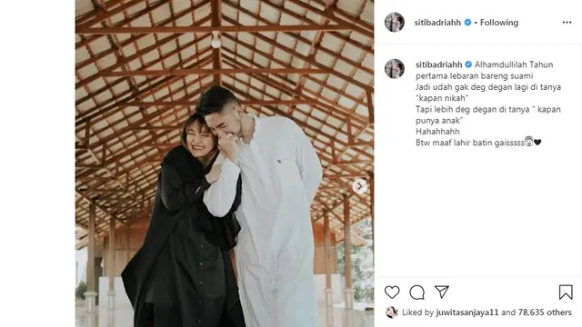 Siti Badriah (Foto: Instagram/@sitibadriahh)