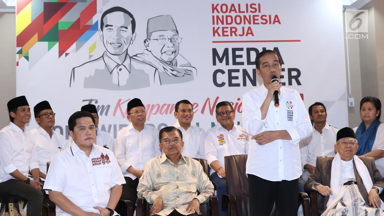 Jokowi Tunjuk Erick Thohir Jadi Ketua Tim Kampanye