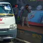 Polres Lampung Selatan bersama Bareskrim Polri berhasil membongkar penyelundupan 71 kilogram sabu-sabu yang disimpan dalam brankas dan diangkut menggunakan mobil kargo. (Liputan6.com/ Yandhi Deslatama)