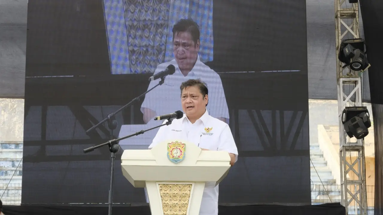 Menteri Koordinator Bidang Perekonomian Airlangga Hartarto