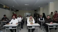 Menteri Sosial Saifullah Yusuf (Gus Ipul) saat menyurvei gedung milik BPSDM Pemerintah Provinsi Sulawesi Selatan.