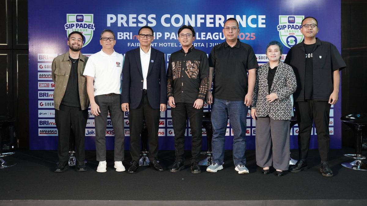 Semarak Padel di Jakarta! BRImo SIP Padel League 2025 Ajak Generasi Urban Bergerak Aktif