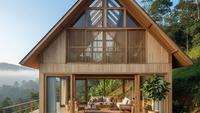 7 Model Rumah Tropis di Area Perbukitan dengan Ventilasi Alami yang Bikin Adem Sepanjang Hari, Nyaman dan Hemat Energi
