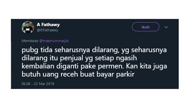 Komentar PUBG (Sumber: /twitter.com/ElFathaawy