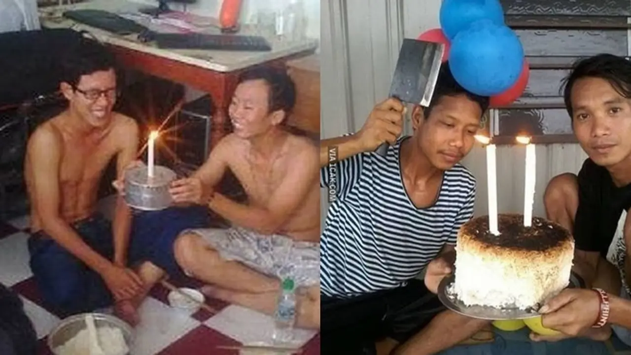 6 Potret Perayaan Ulang Tahun ala Bapak-Bapak Ini Bikin Tepuk Jidat