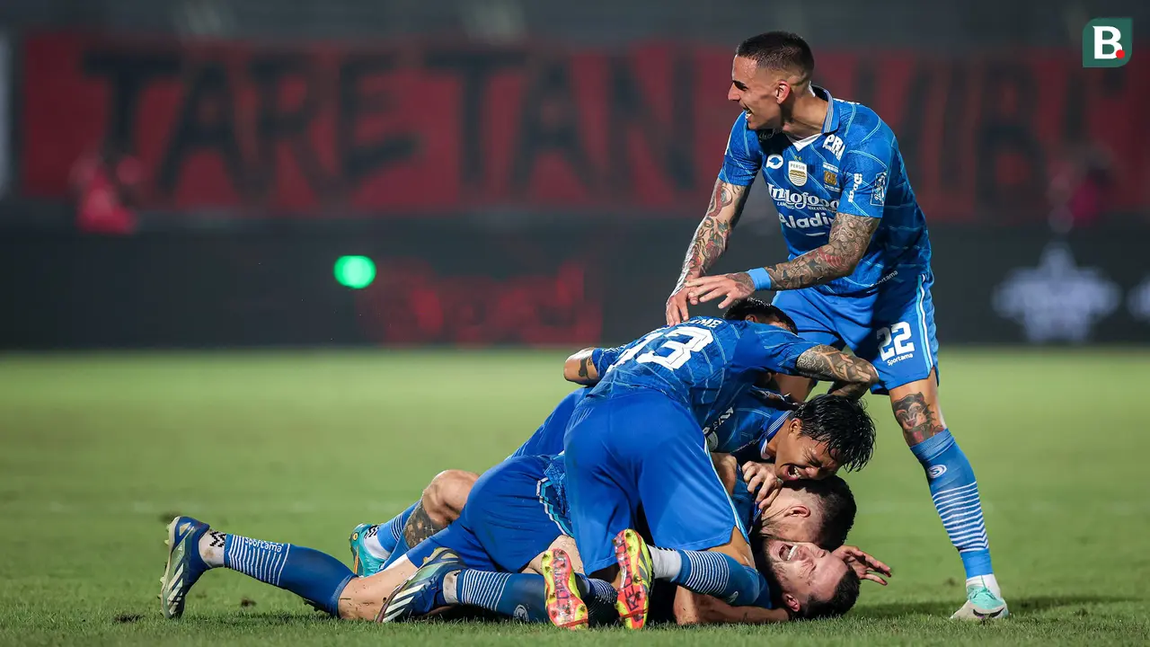 Foto: Kembali Taklukkan Madura United di Final Leg Kedua, Persib Juara Championship Series BRI Liga 1 2023/2024