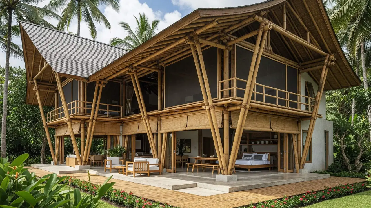 Ide Desain Rumah Semi Permanen yang Tetap Nyaman untuk Keluarga Besar