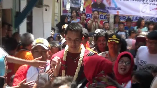 VIDEO: Kembali ke Rumah, Jonatan Christie Disambut Meriah