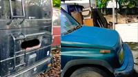 Mobil dinas terbengkalai (YouTube/FACE WORLD)