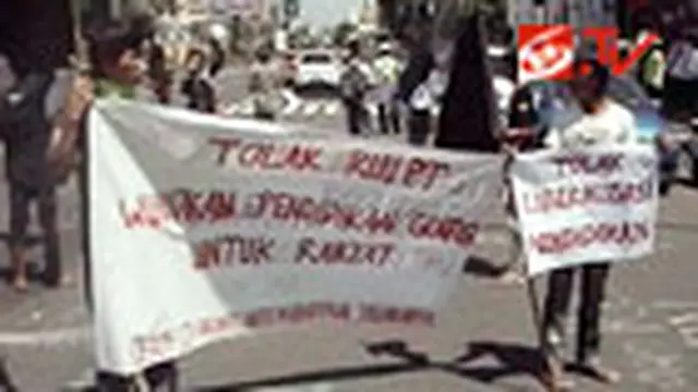 Mahasiswa Yogyakarta Tolak RUU Perguruan Tinggi
