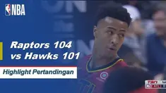 Kawhi Leonard mengarahkan Toronto dalam kemenangan 104-101 atas Atlanta, mencetak 31 poin dan enam assist.