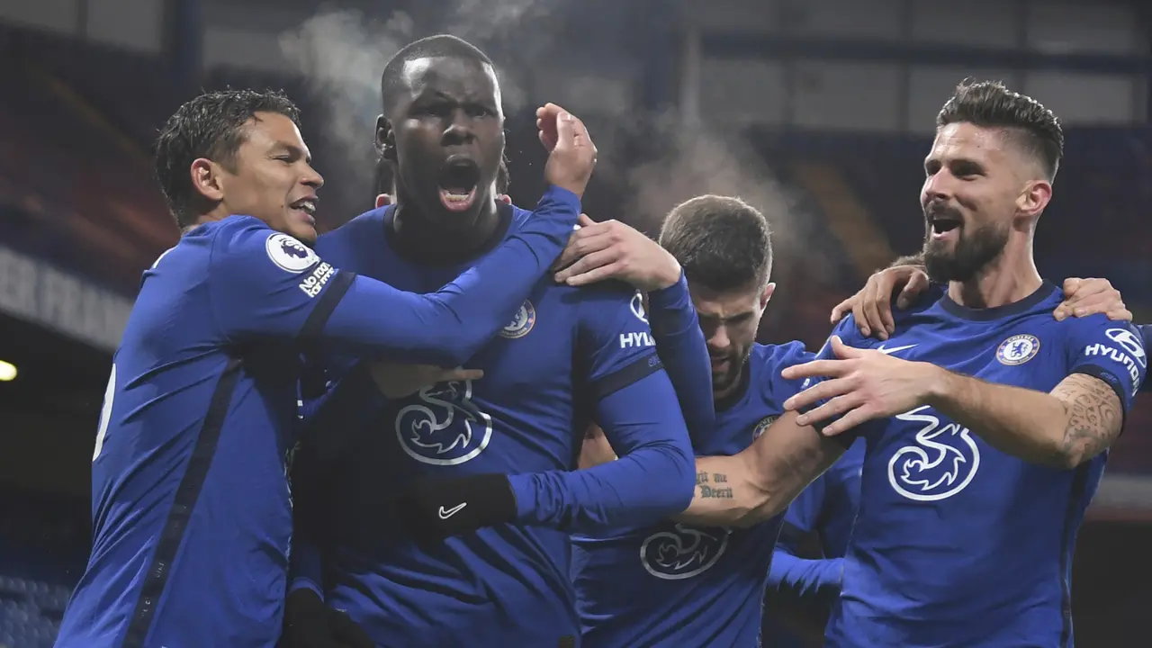 Foto Liga Inggris: Tertinggal 0-1, Chelsea Comeback dan Pukul Leeds 3-1