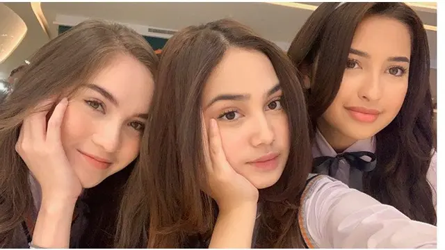 6 Potret Kebersamaan Syifa Hadju, Elina Joerg dan Jennifer Coppen, Kompak Banget