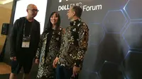 Konferensi pers Dell EMC Forum 2017 di Ritz Carlton, Pacific Place, Jakarta, Kamis (2/11/2017). Liputan6.com/ Andina Libtianty